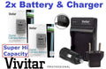 2-Pc EN-EL14a Battery & Fast Charger P75737