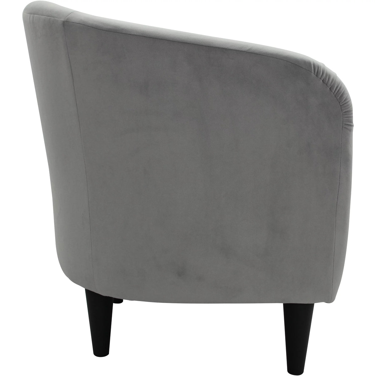 Dove Gray Microfiber Accent Chair J149