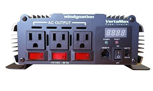 1500 Watt 3000W Surge 12V Power Inverter DC to 115 AC M77606