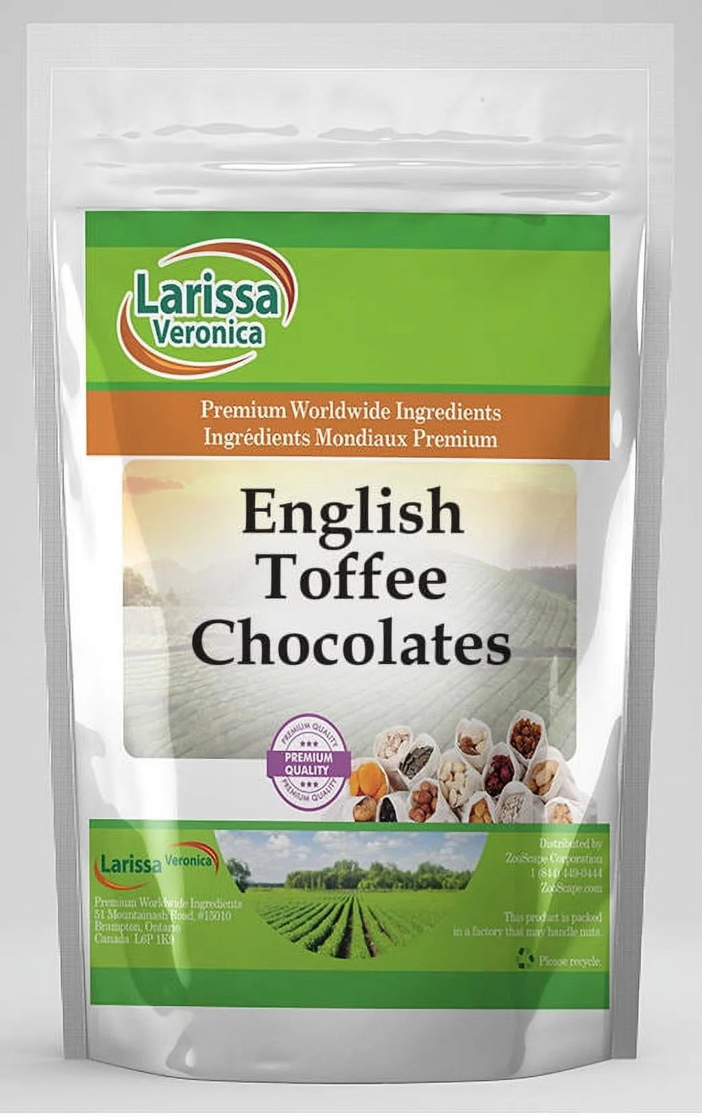 English Toffee Chocolates 4 oz 2-Pack B41860