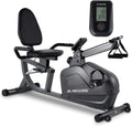Recumbent Exercise Bike with Arm Resistance Bands T78193