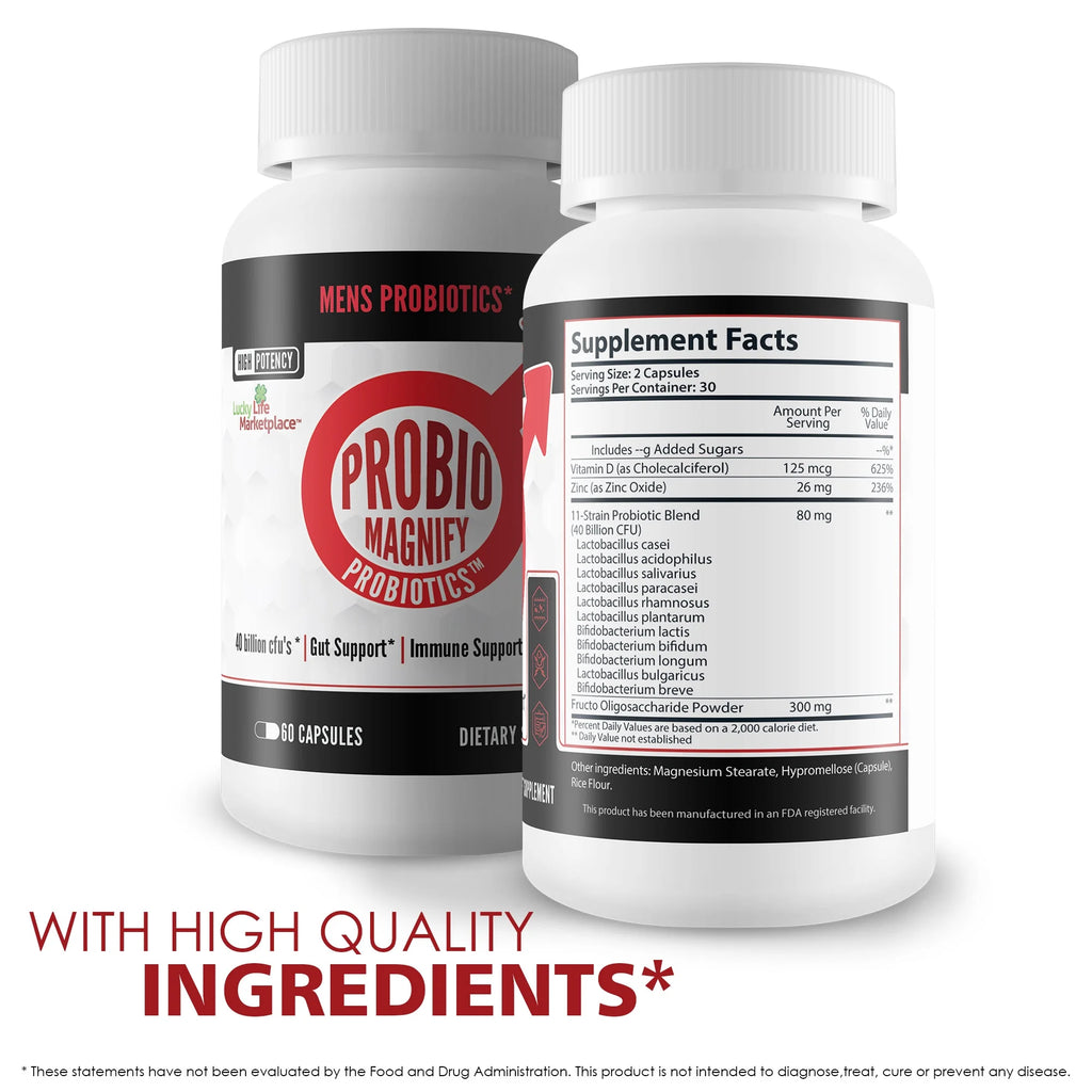 Probiotics for Men 40 Billion CFU X3927