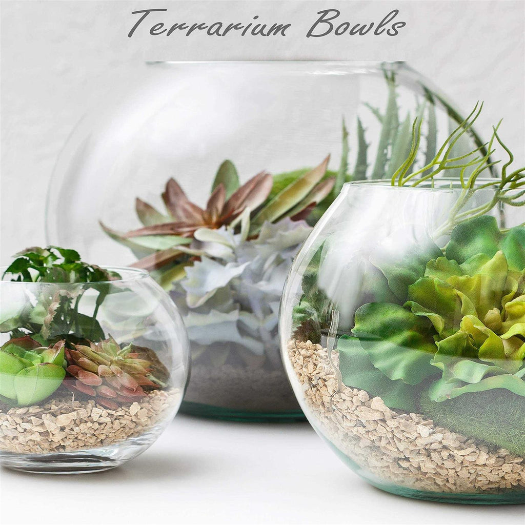 Glass Bubble Bowl Vase K8532
