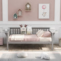 Solid Wood Daybed with Rails Y2717