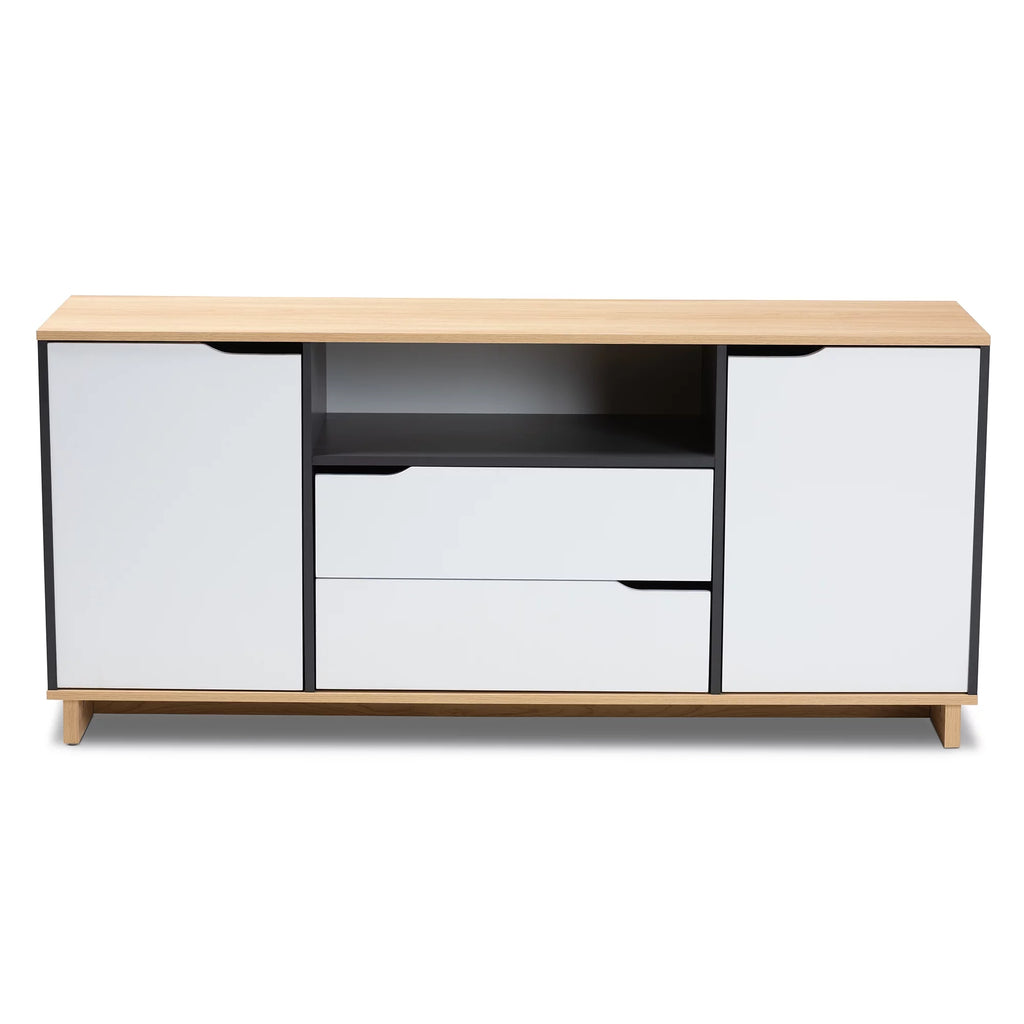 Multicolor 2-Door Wood Sideboard S978745