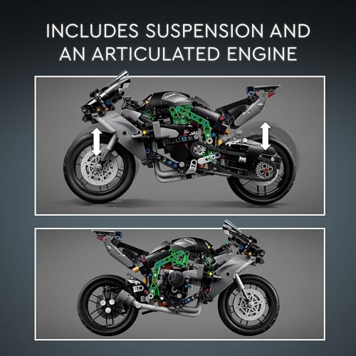 Kawasaki Ninja H2R Motorcycle Toy Building Kit X172