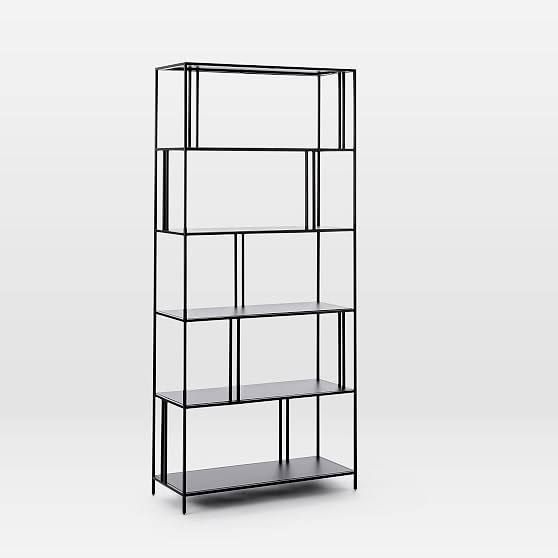 Wide Bookcase V7953