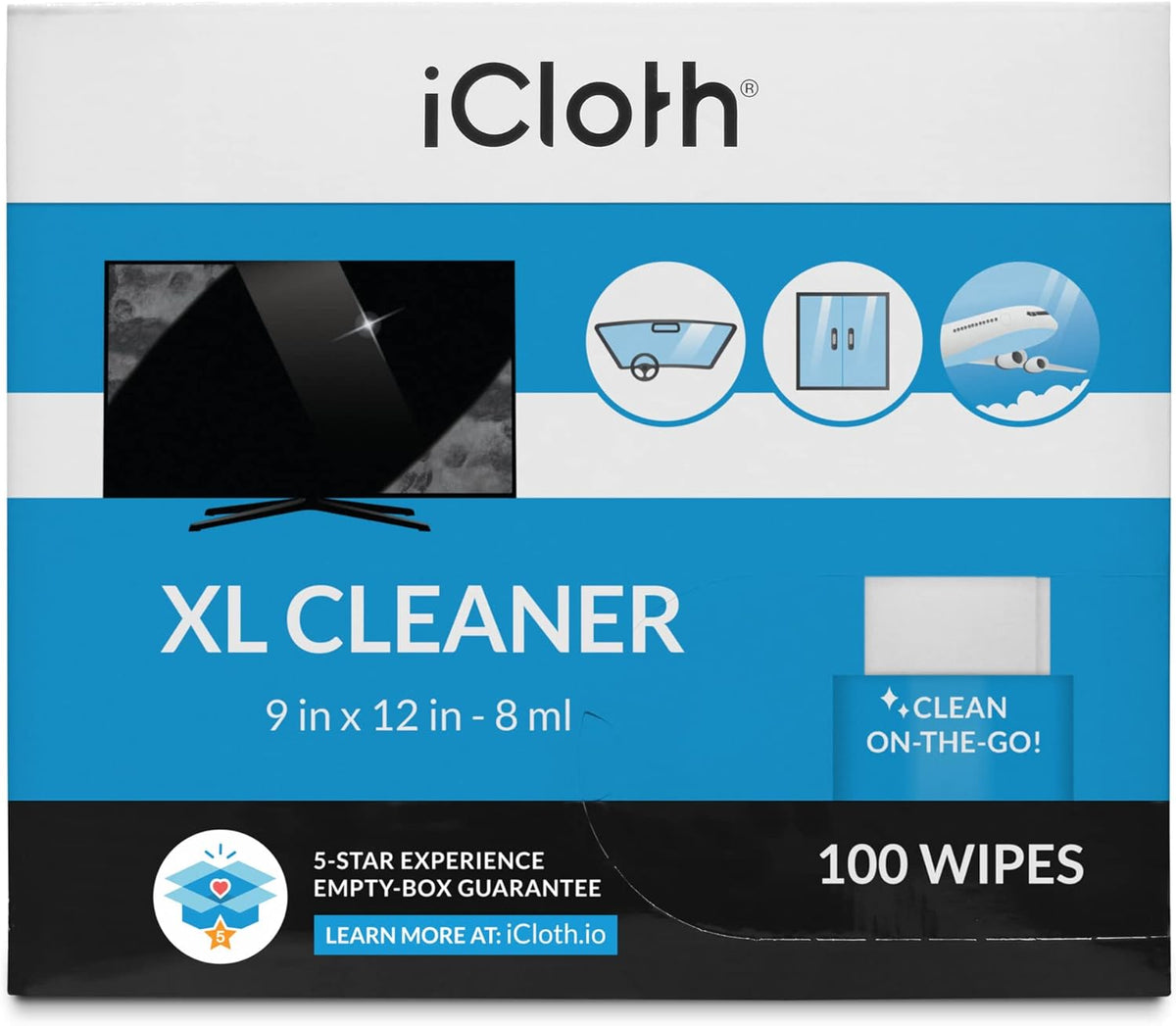 Screen Cleaning Wipes 100 Individually Wrapped H96281