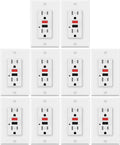 15A/125V Tamper Resistant GFCI Outlets with LED Indicator, White M7326