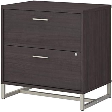 2 Drawer Lateral File Cabinet in Storm Gray C2356