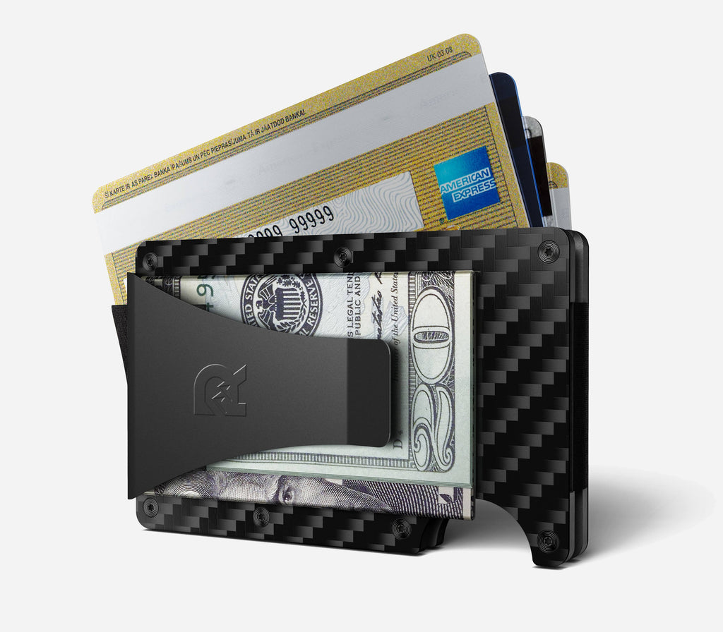 Carbon Fiber Money Clip Wallet K588993
