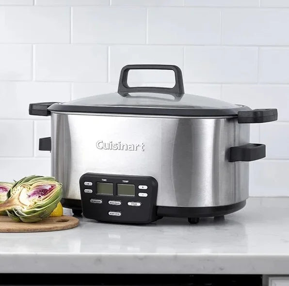 6 Quart 3-in-1 Stainless Steel Multicooker D669824