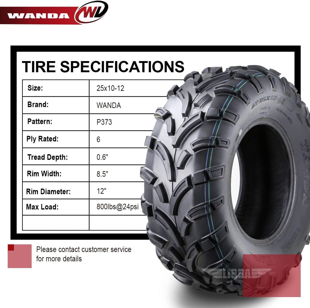 25x10-12 ATV/UTV Tire B4719