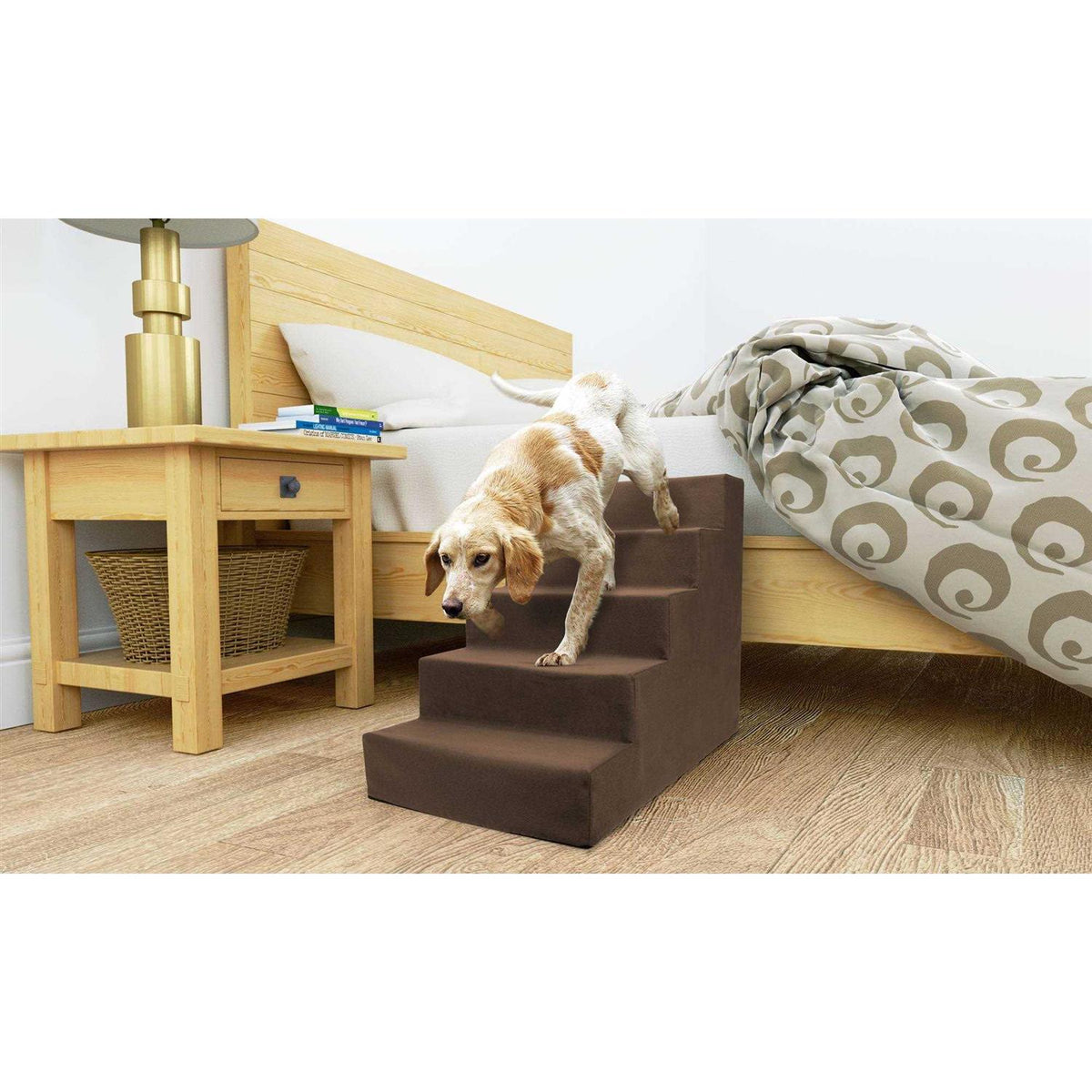 High Density Foam 5 Steps Pet Stairs Y1035