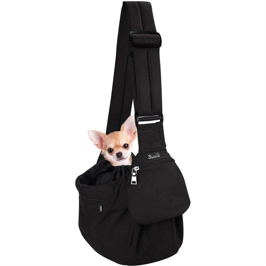 Adjustable Hard Bottom Support Cat Dog Sling K839