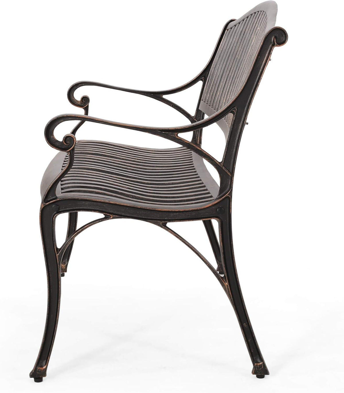 Bronze Cast Aluminum Bench V37232