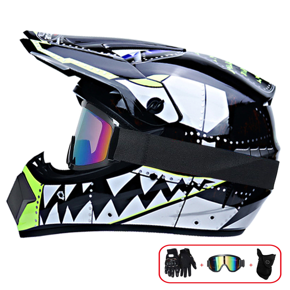 Full Face Motorcycle Crash Helmet I882