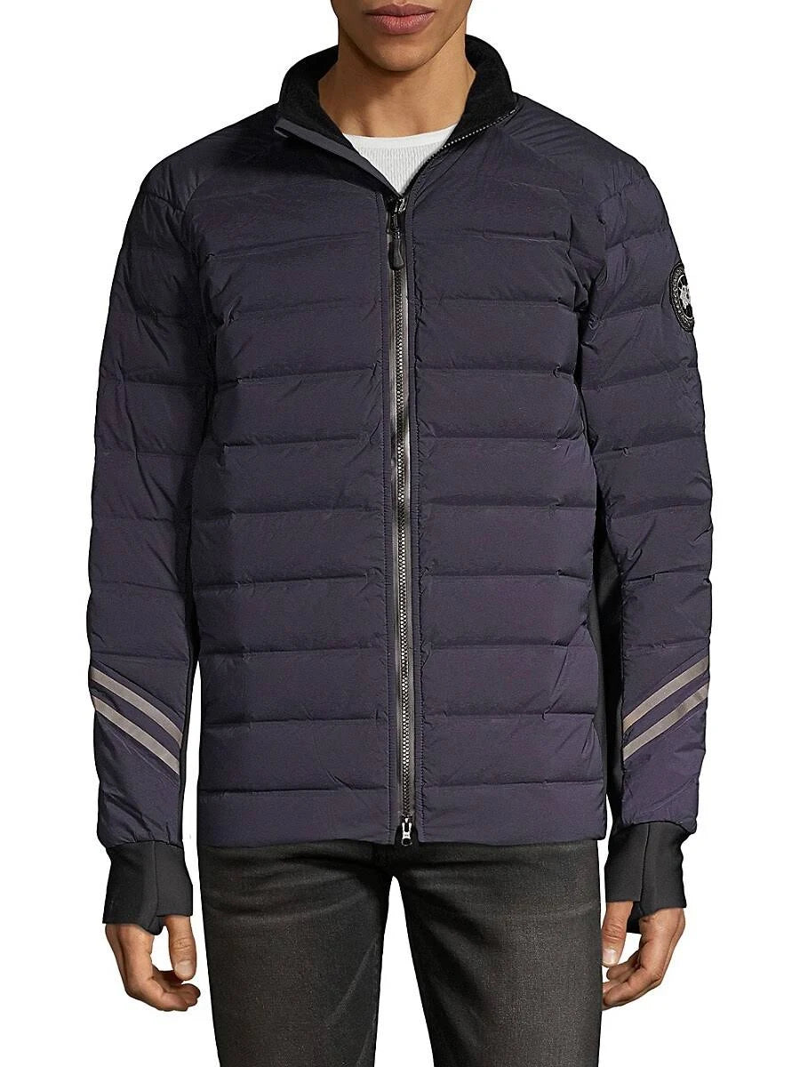 Navy Down Bomber Jacket Z16040