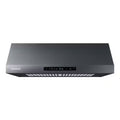 30 in. Convertible Under Cabinet Range Hood in Black Stainless Steel Y709742