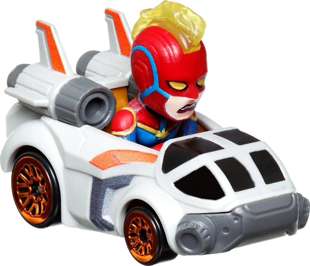 Set of 5 Die-Cast Cars with Marvel Characters Z32316