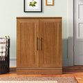 Sienna Oak 2 Door Accent Cabinet T209