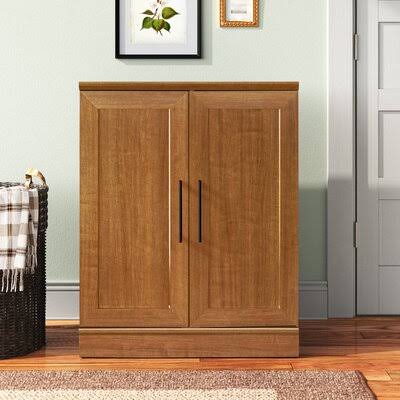 Sienna Oak 2 Door Accent Cabinet T209