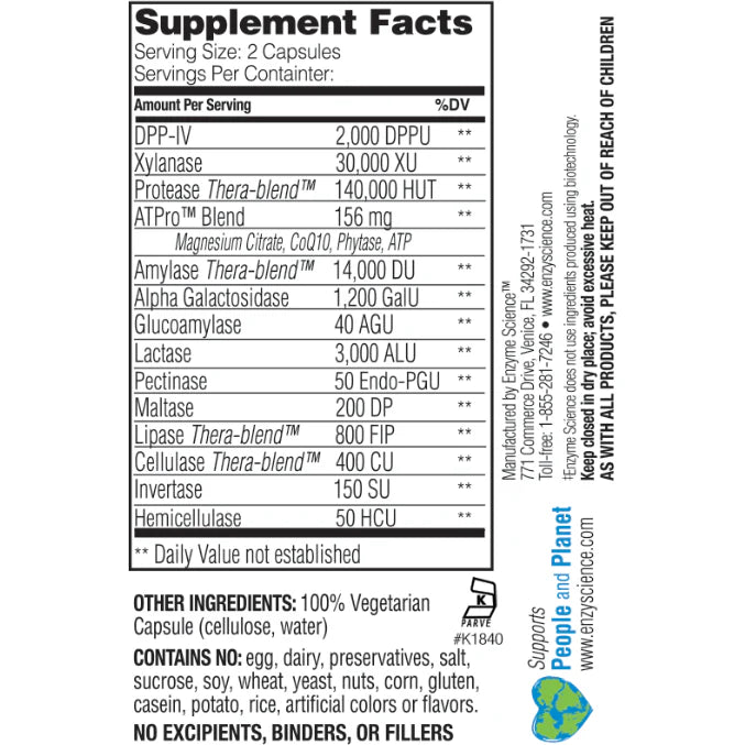 Enzyme Science Intolerance Complex V36725