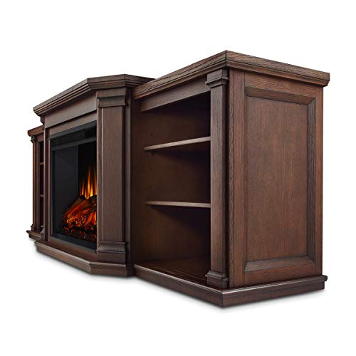 74" Electric Fireplace TV Stand with Adjustable Shelves and Storage, Remote Control, Timer P918