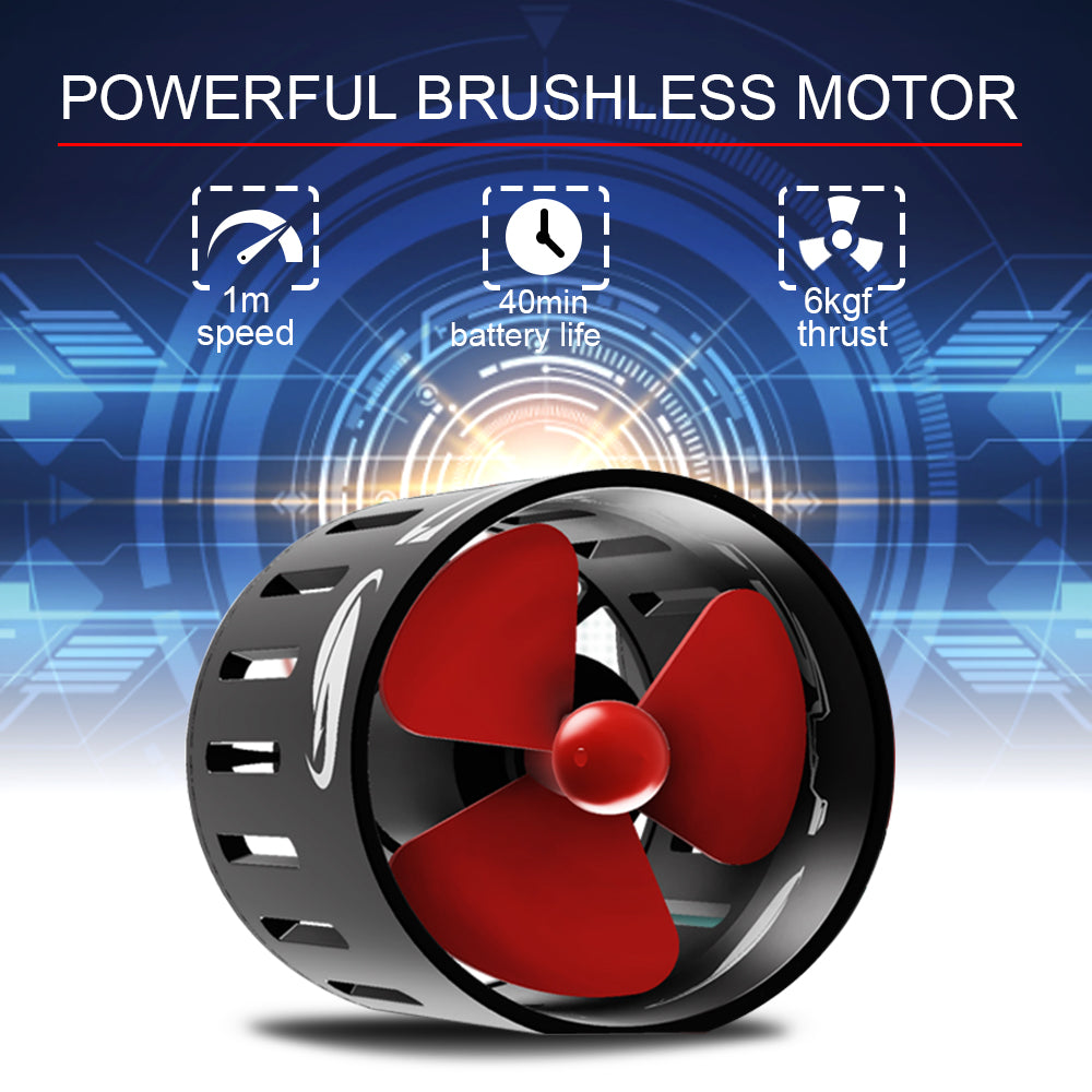2pcs Electric Underwater Scooters 20M Waterproof N81602