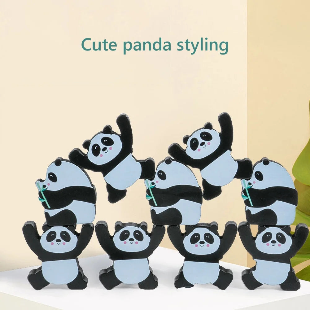 12Pcs Wooden Building Blocks Stacking Toy U65890