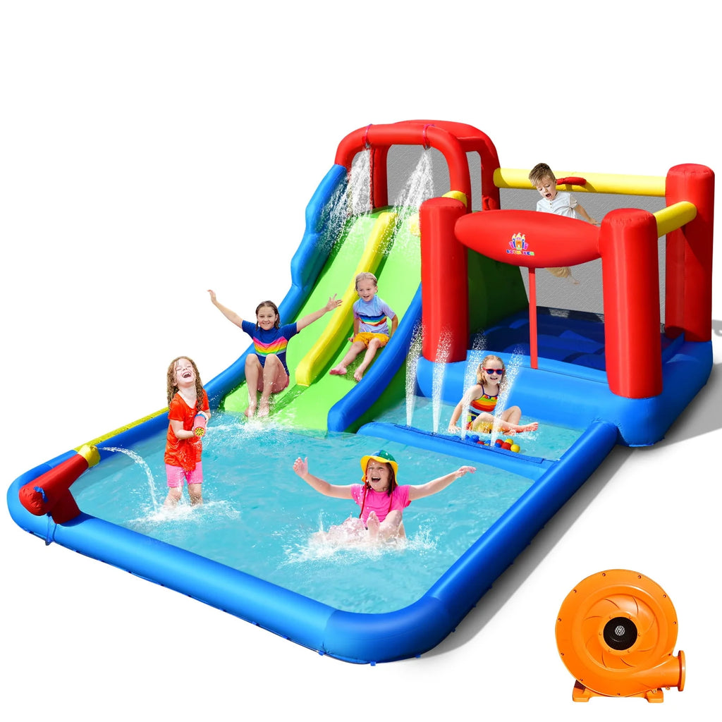 Inflatable Water Slide Kids Bounce Castle with Blower L870