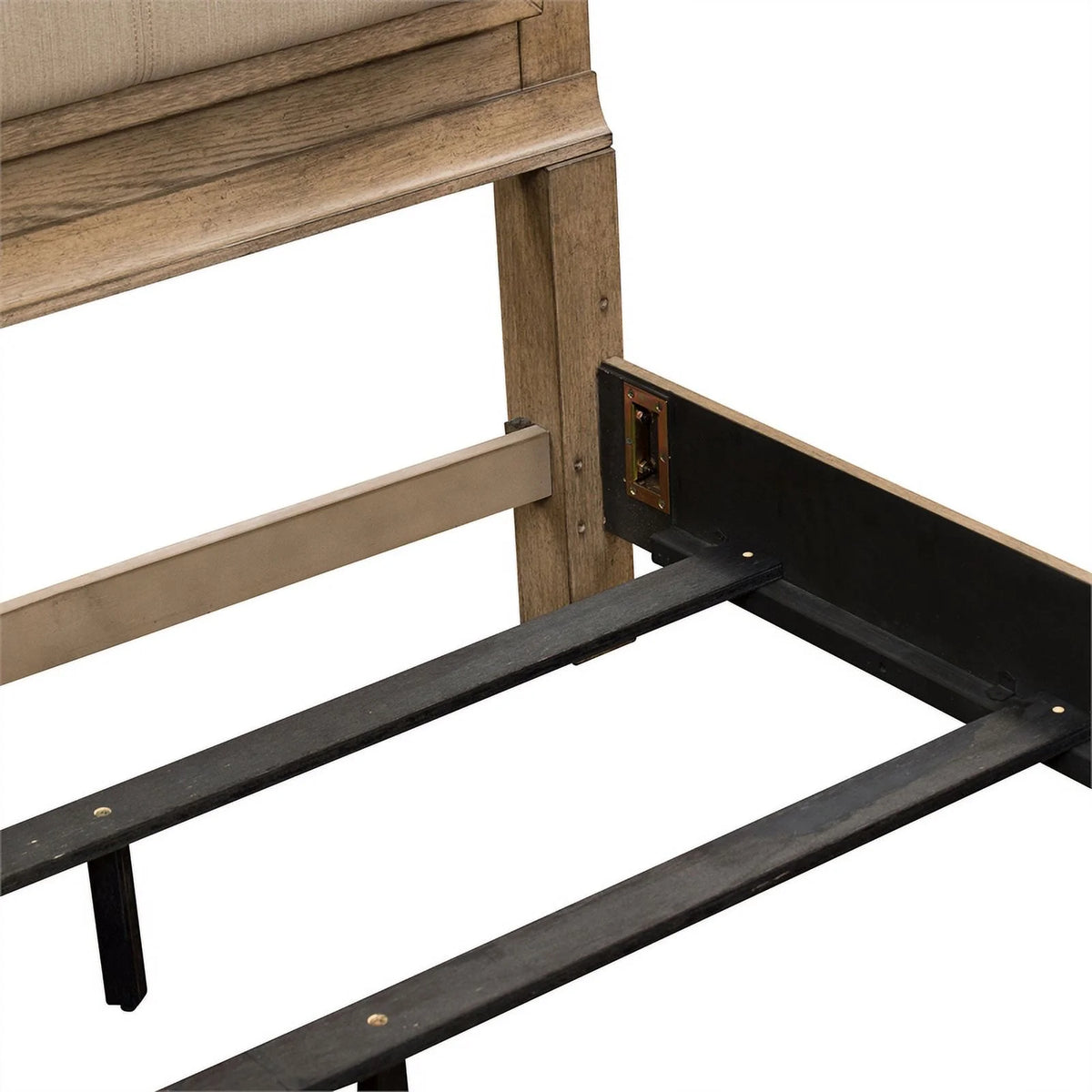 King Upholstered Wood Bed F428