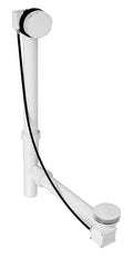 White 35 in. Cable Drive Bath Waste H14970