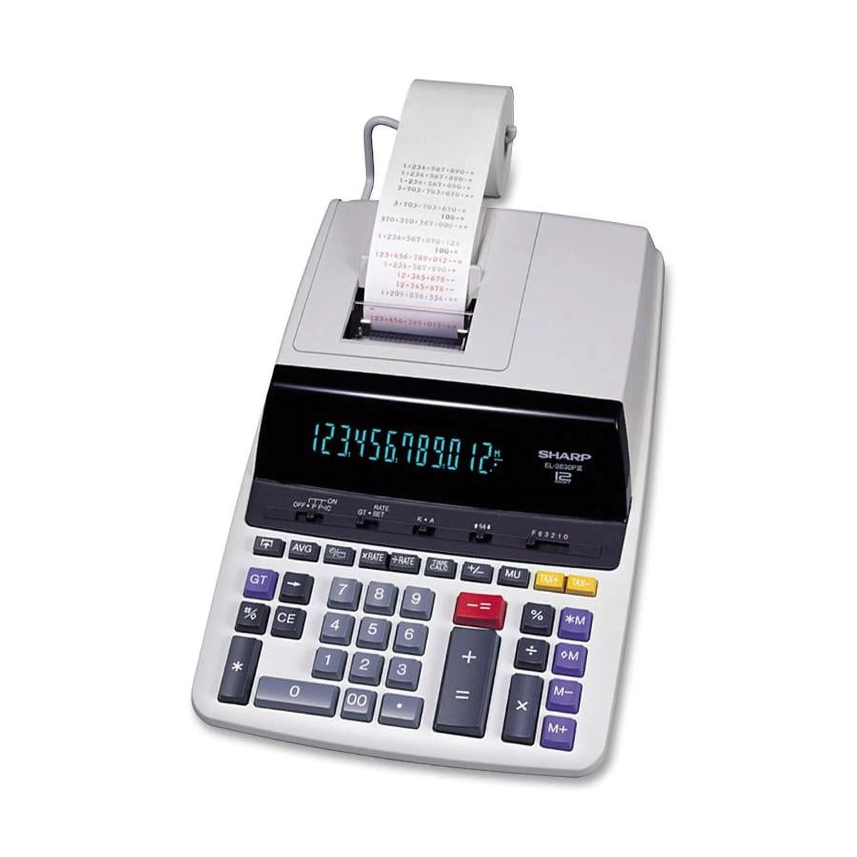 12 Digit Commercial Printing Calculator H563