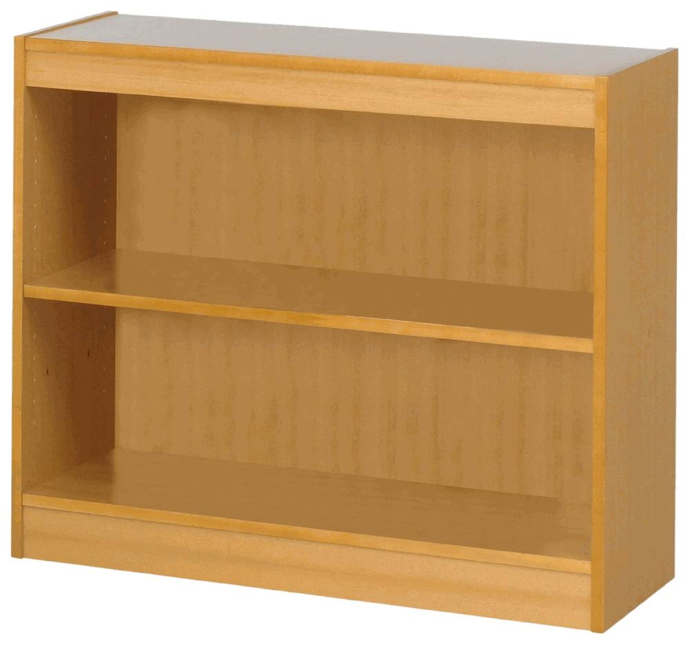 Light Oak 5-Shelf Veneer Bookcase X8608