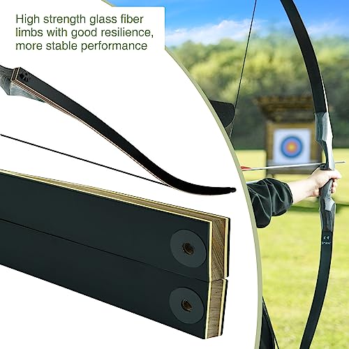 Black Hunter Takedown Recurve Bow, 60" V30339