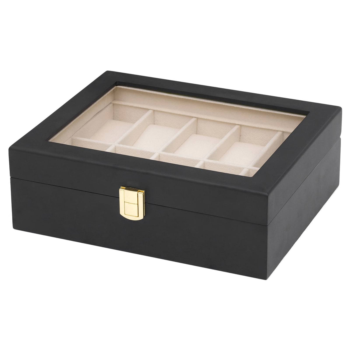 Black Wood 10 Watches Case N93917