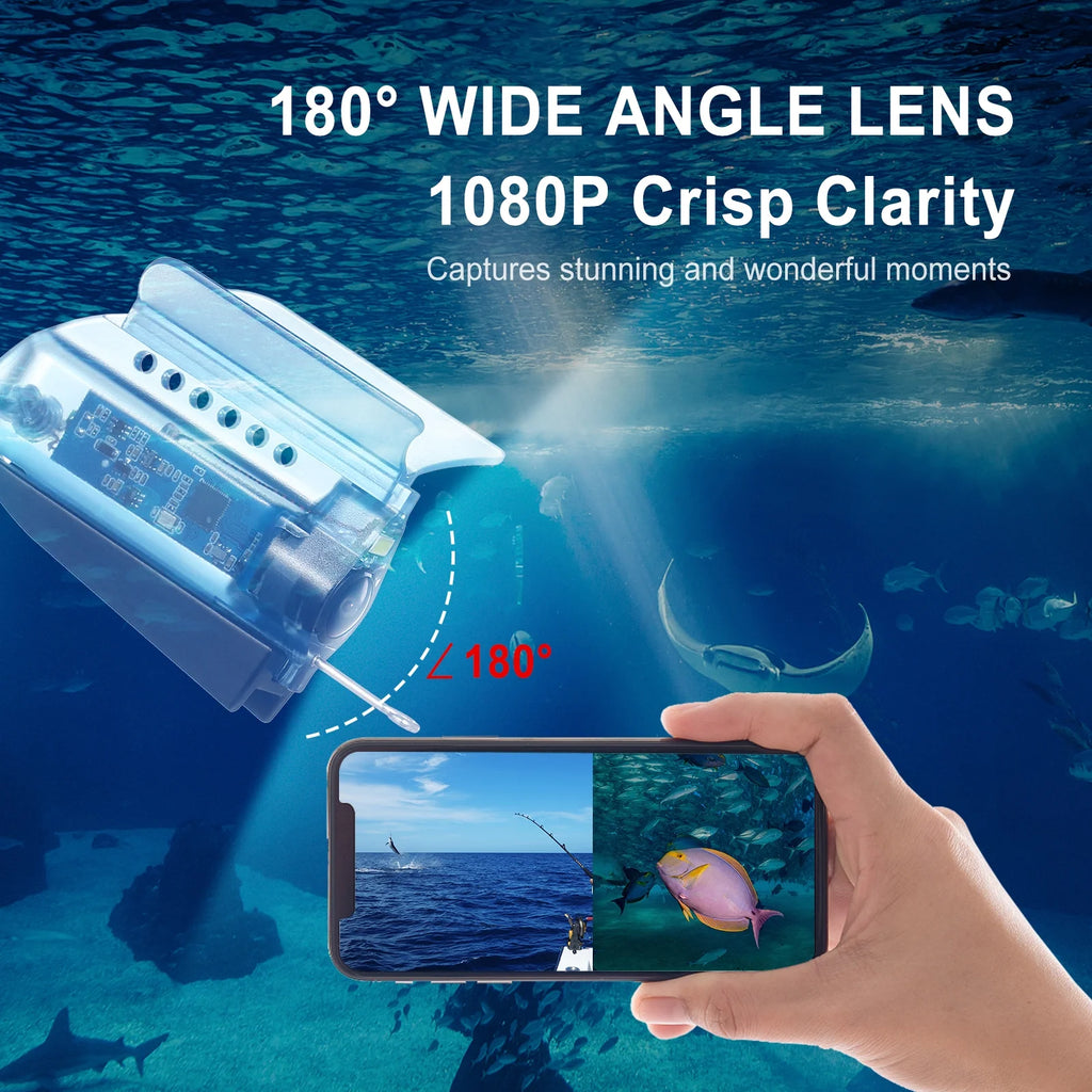1080P Underwater Fishing Camera with 50M Cable S3554