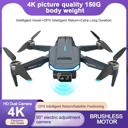 4K FPV Drone with Camera, 90 Mins Flight Time with 3 Batteries C99975