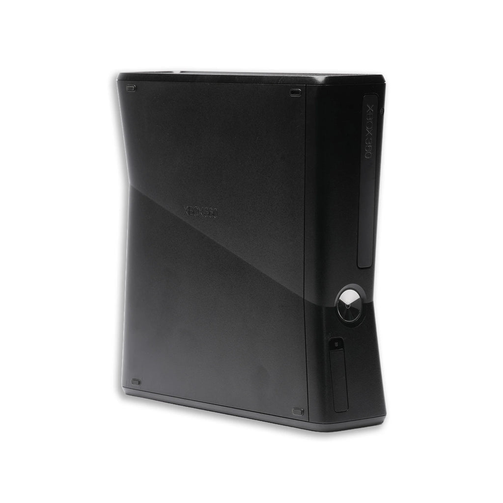 Restored Xbox 360 S 250GB Game Console Black with 2 Black Controllers T3000