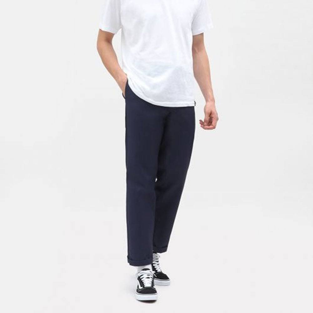 Navy Blue Slim Straight Work Pant M520