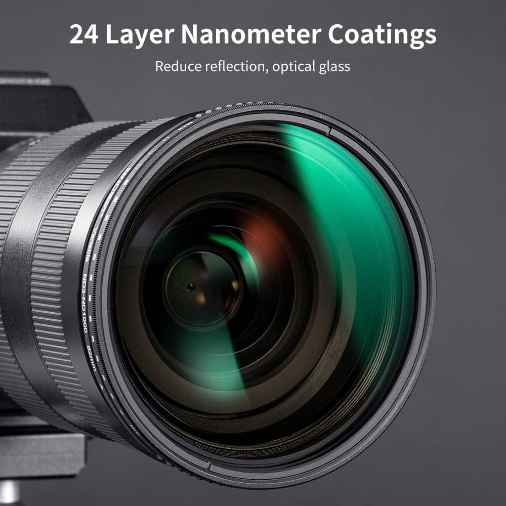 67mm Variable ND3-ND1000 Neutral Density Lens Filter Pack of 2 Z677