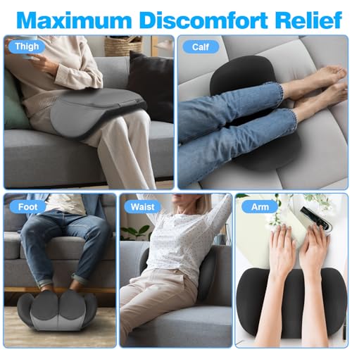 Electric Shiatsu Foot Massager with Heat, Adjustable Vibration Speed U519233