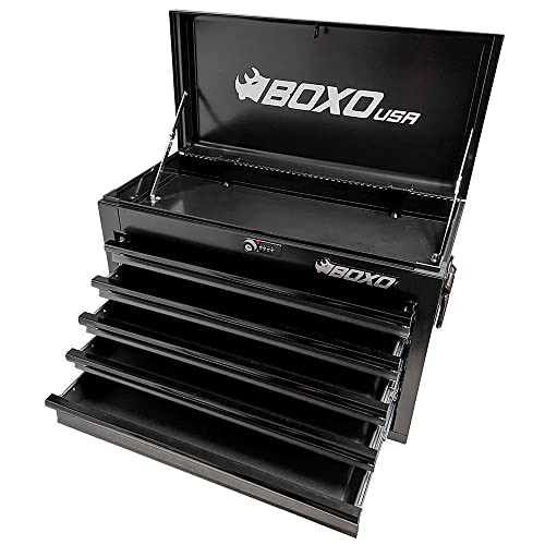 White 5-Drawer 26" Heavy Duty Steel Toolbox V31814