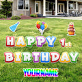 Happy Birthday Lawn Signs 13 Inch 18 Inch M912887