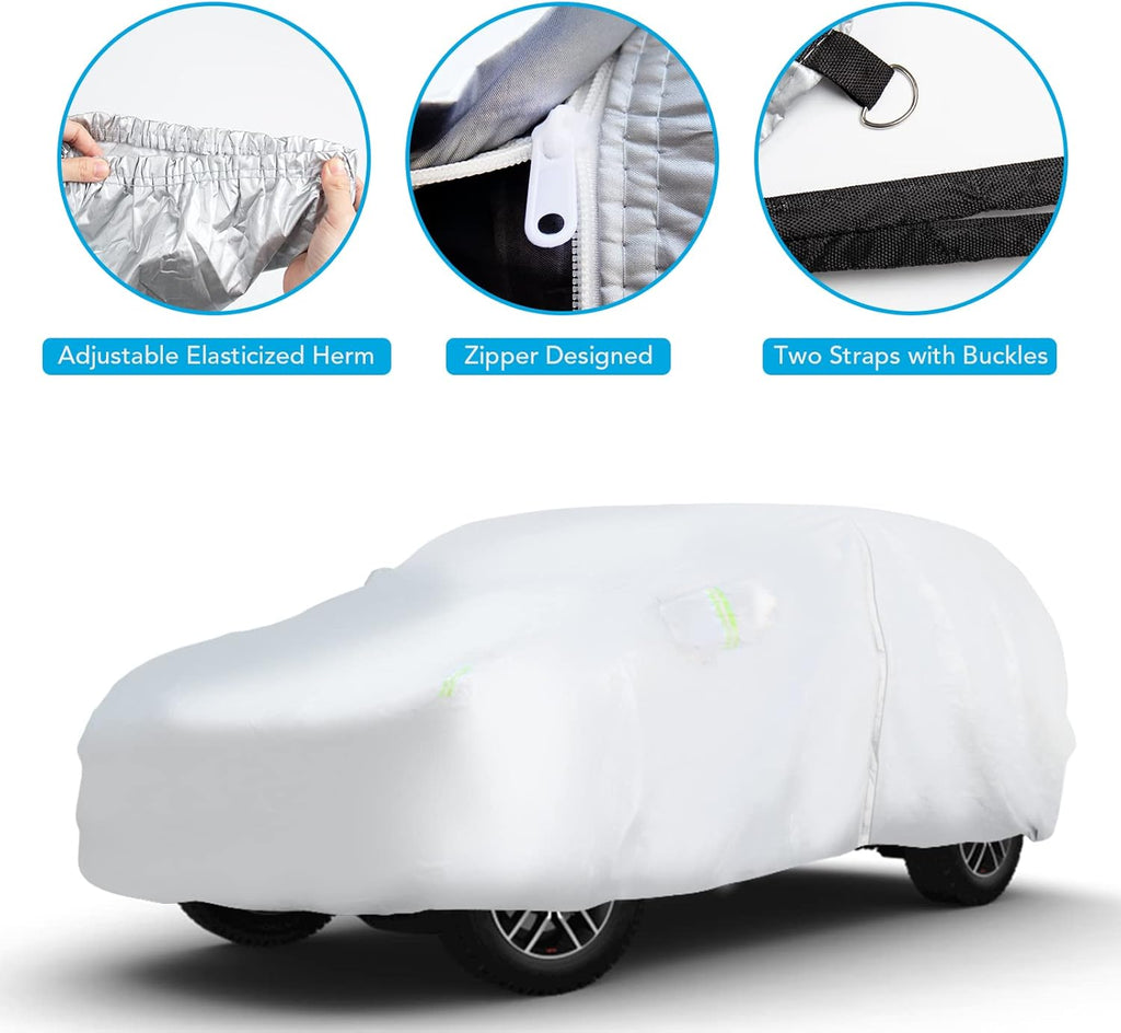 Waterproof Car Cover with Zipper A843320