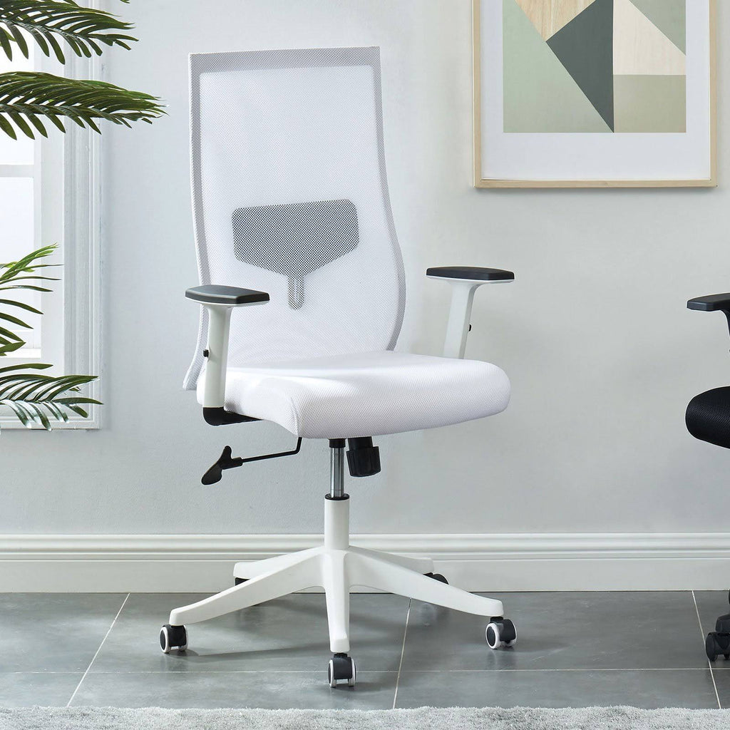White Large Office Chair E54781