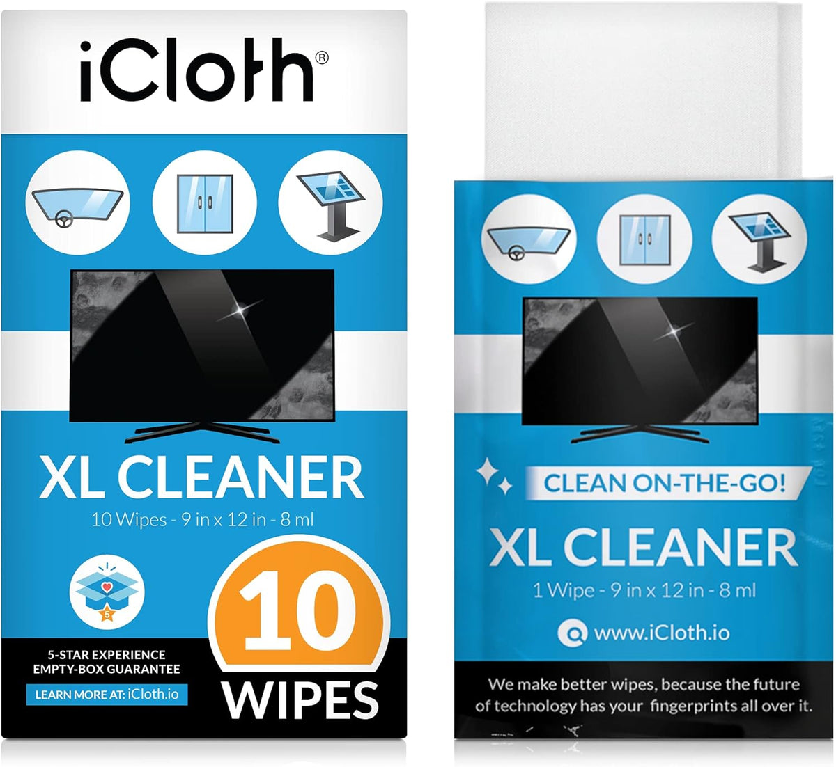 Screen Cleaning Wipes 100 Individually Wrapped H96281