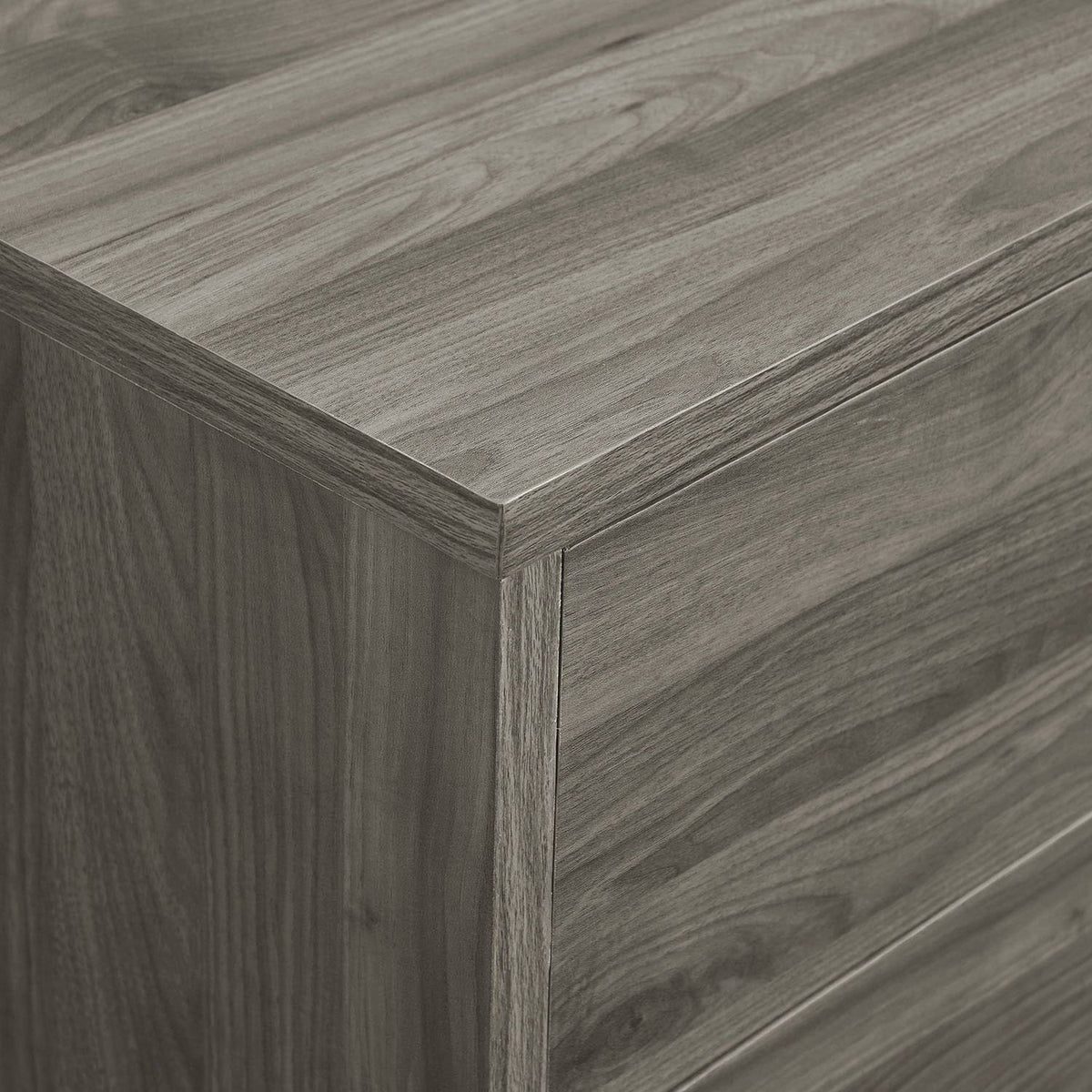 Mid-Century TV Console - Dark Walnut U8127