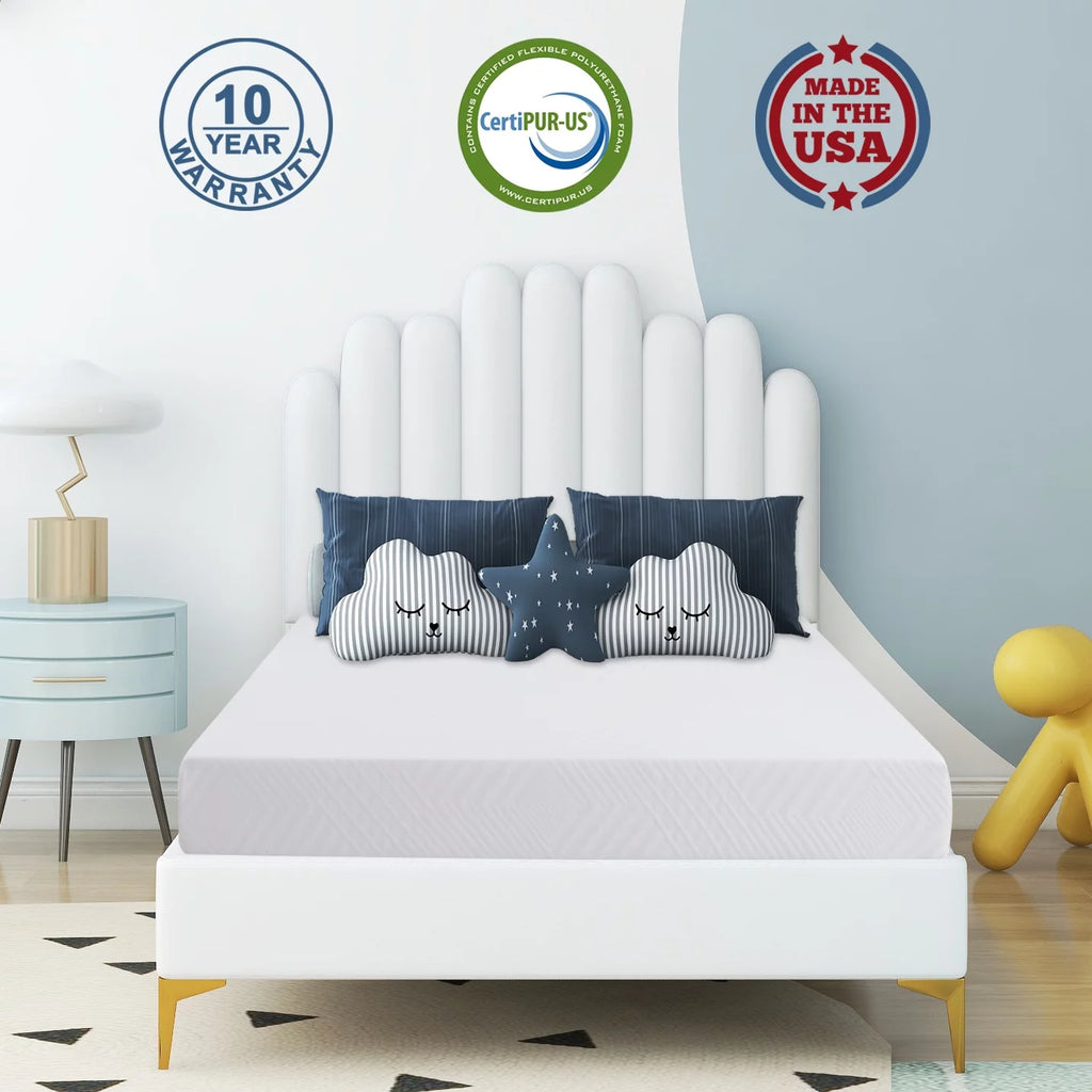 6 Memory Foam Mattress with Graphene Fabric Cover T2235